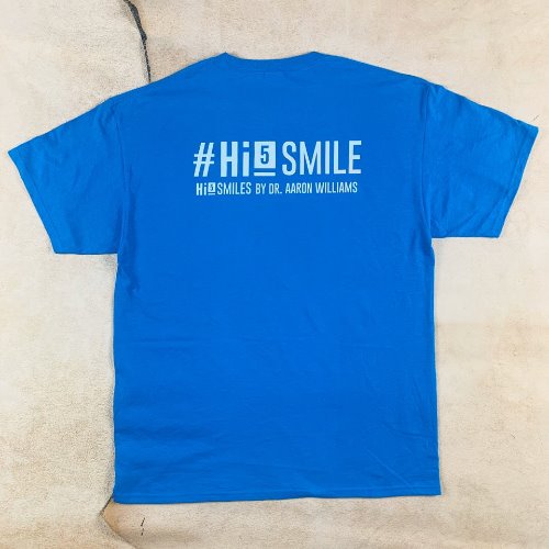 H311 - #HI 5 SMILE HALF T-SHIRT (100)