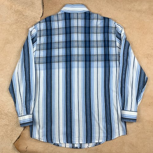 H57 - Wrangler Blues Pattern Shirt (M , 95)