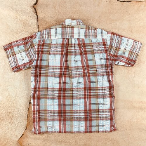 H3 - 90&#039;s L.L.BEAN Pullover Button-Down Half Shirt (S , 90-93)