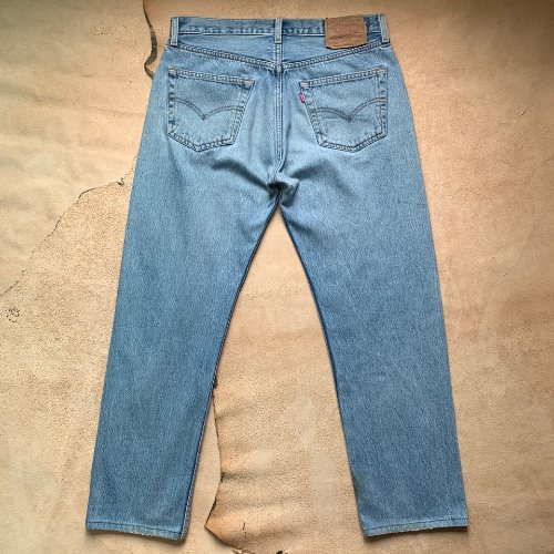 H644 - 99&#039;s Levis 501 Specially Made(1999DECEMBER) Denim Pants (W33 L32 , 32&quot;)