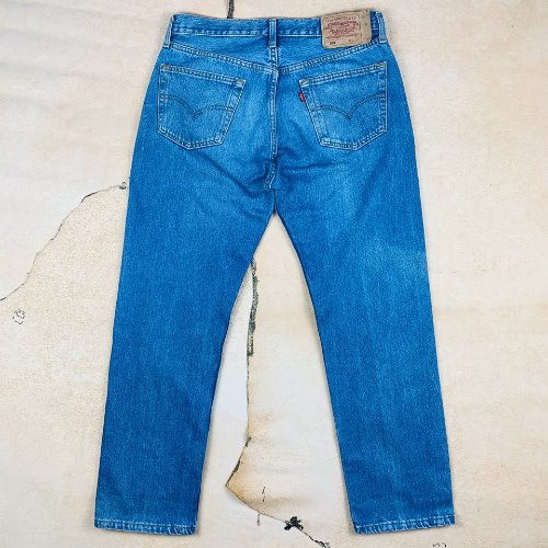 H577 - Vintage Levis 501 Denim Pants (W34 L30 , 33&quot;)