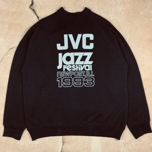 H829 - 90&#039;s Tultex 1993 JVC Jazz Festival Sweat Shirt (XL , 100-102)