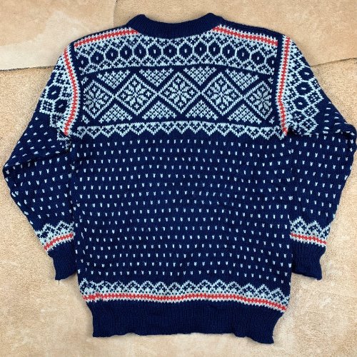 H1009 - 80&#039;s DALE OF NORWAY Heavy Wool Sweater (S48 , 95-97)