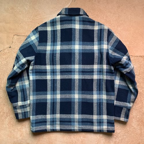H1215 - 60&#039;s Sears Outerwear Mackinaw Wool Cruiser Jacket (38 TALL , 95-97)