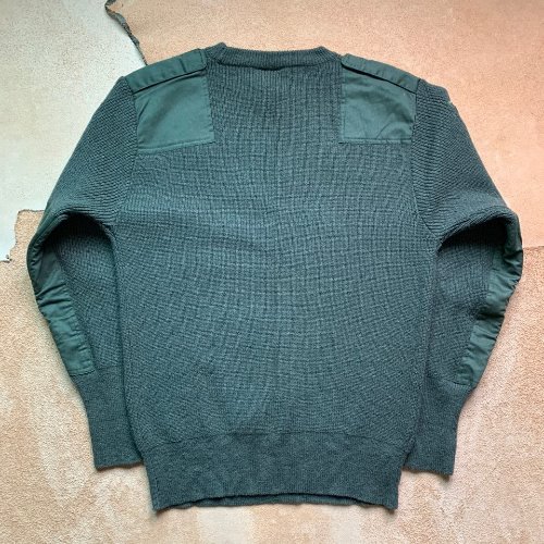 H1343 - 70&#039;s Germany Miltary Wool Sweater (48 , 102-105)