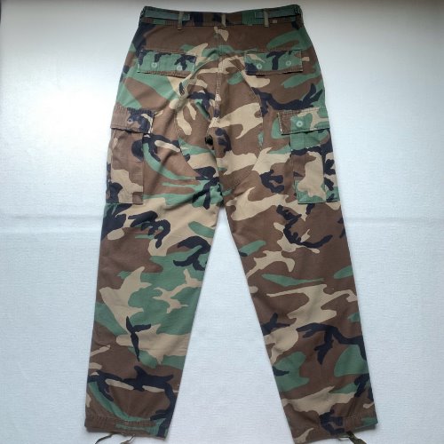 U153 - 90&#039;s US Army Woodland BDU Pants (Ripstop/M-R , 29-31&quot;)