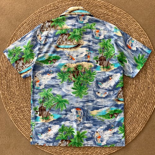 U159 - 60&#039;s USA Alpen Heil Hawaiian Shirt (93-95)