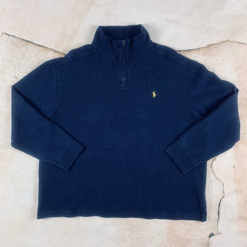 H279 - POLO RL KNIT ZIP PULLOVER (105)