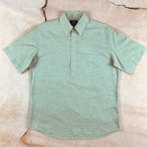H4 - J.PRESS Pullover Button-Down Half Shirt (XL , 100-102)
