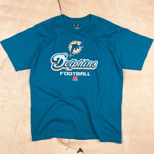 H624 - NFL Dolphin&#039;s T-Shirt (L , 105&quot;)