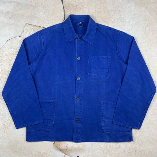 H574 - 70&#039;s French HBT Work Jacket (54 , 100-105&quot;)