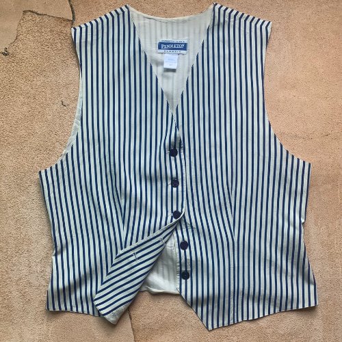 H743 - Pendleton Rayon Stripe Vest (95)