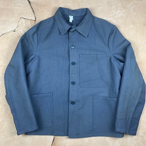 H723 - 60&#039;s French Moleskin Chore Jacket (46 , 97-100)