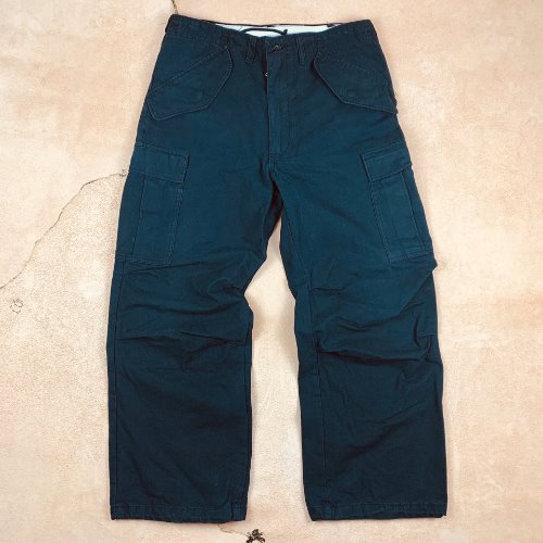H903 - 70&#039;s U.S ARMY M-65 Trousers (BLK , 28-31&quot;)
