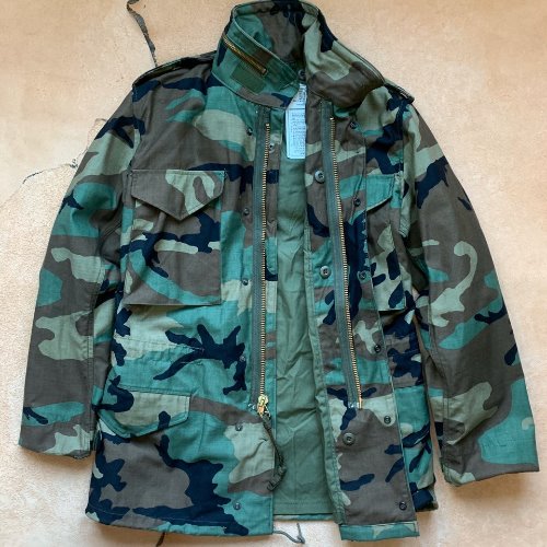 H911 - 3nd M-65 Camouflage Field Jacket (XS-R , 95)