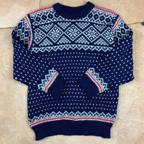 H1009 - 80&#039;s DALE OF NORWAY Heavy Wool Sweater (S48 , 95-97)