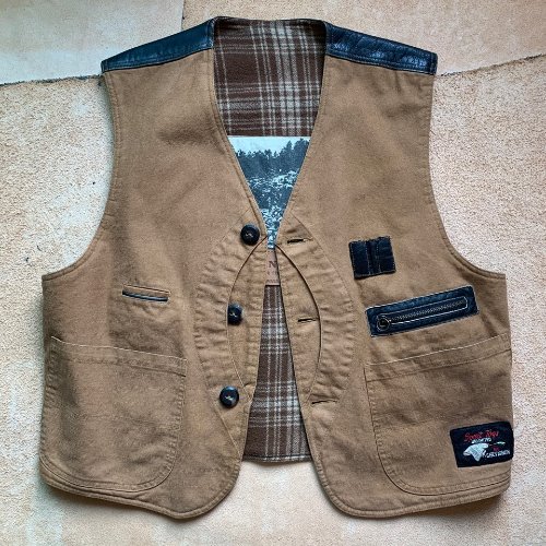 H1055 - 90&#039;s Sport Togs Unlimited by Chevignon Hunting Vest (M , 100-102)