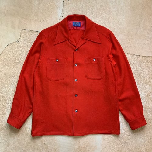H1246 - 60&#039;s Pendleton Western Wool Shirt (M , 97-100)