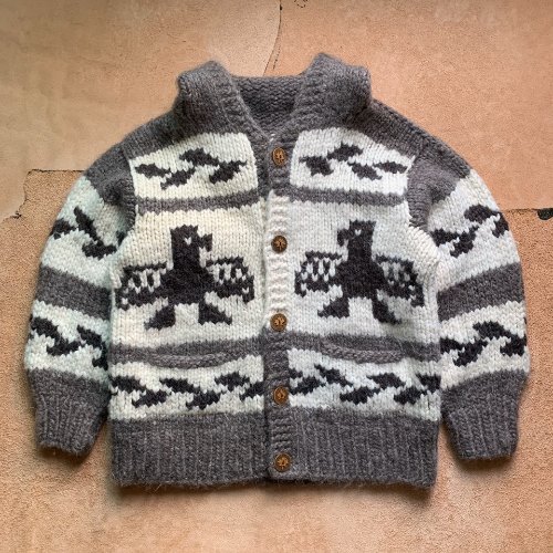 H1280 - 70&#039;s Canada Heavy Wool Cowichan Sweater (102-105)