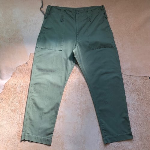 H1307 - 80&#039;s British Army (OG) Fatigue Pants (75/92/108 , 32-34&quot;)
