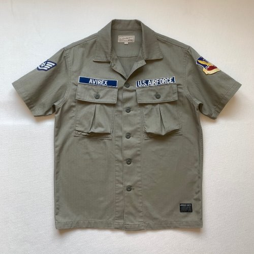 U30 - Avirex US Air Force HBT 1/2 Shirt (L , 95-97)