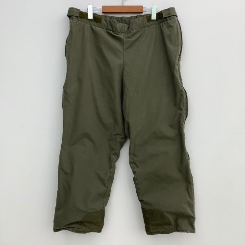 U182 - 80&#039;s Germany Military Water Resistant MVP Thermal Fleece Lined Over Trousers (Gr.-Nr. 4 170/180-73/100 , 29~37&quot;)