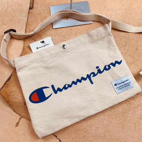H669 - Champion Shoulder Bag / Beige (29x22)