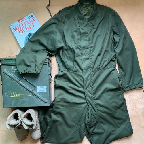 H1020 - 80&#039;s US Army Mechanic&#039;s Coverall OG (Small , 102-105)
