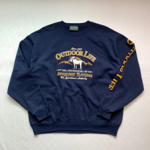 U23 - 90&#039;s USA Outdoor Life 50/50 Sweatshirt (100-105)